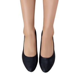 Bailarinas de ante ecológico negras de Silma negro Bailarinas de ante ecológico negras de Silma negro