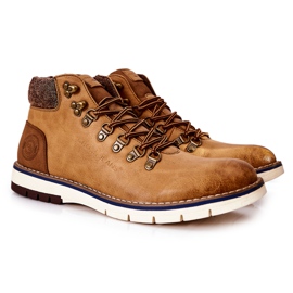 Zapatos Trekking Hombre Cross Jeans EE1R4078C Camel marrón