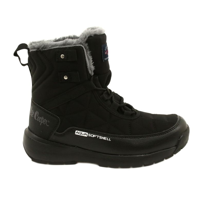 Botas de nieve para mujeres en Softshell Lee Cooper LCJ-21-17-0590L Negro Negro