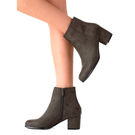 Lovery Botas de ante verde Lovery Botas de ante verde