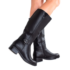 Clowse Botas negras casuales negro
