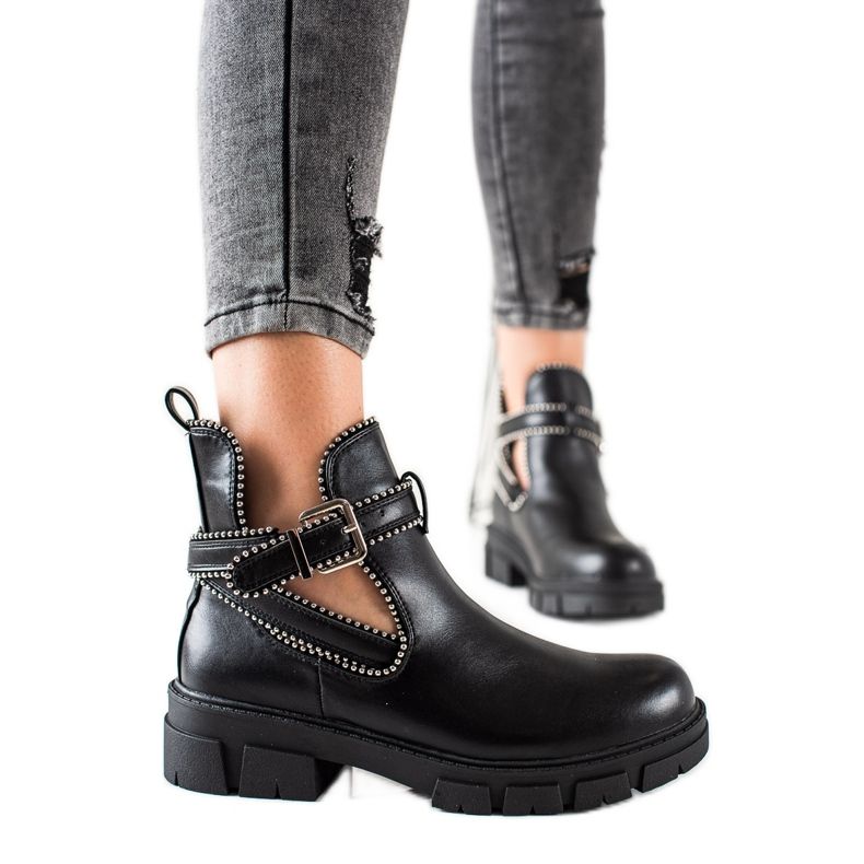 Bestelle Trabajadores de la moda sin cordones negro