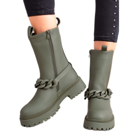 TRENDI Trabajadores verdes con una tira decorativa TRENDI Trabajadores verdes con una tira decorativa