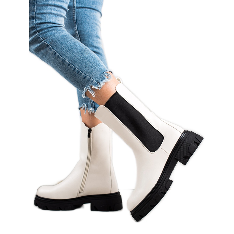 W. Potocki BOTAS BLANCAS WORKERY POTOCKI 21-18001w blanco W. Potocki BOTAS BLANCAS WORKERY POTOCKI 21-18001w blanco