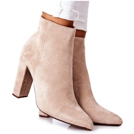 PS1 Botas De Ante En Una Barra Rinasa Beige
