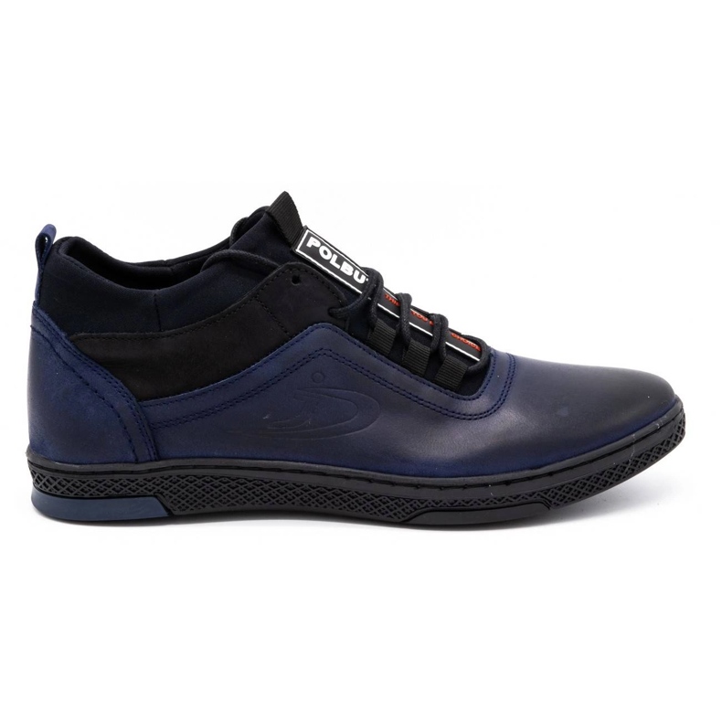 Polbut Zapatos de invierno para hombre K27F azul marino oscuro Polbut Zapatos de invierno para hombre K27F azul marino oscuro