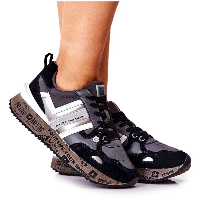 Calzado deportivo de mujer Big Star II274300 Negro Calzado deportivo de mujer Big Star II274300 Negro