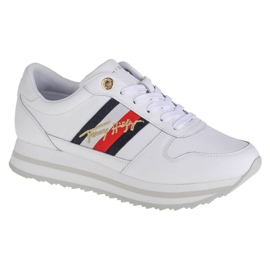 Zapatillas Tommy Hilfiger Signature Runner W FW0FW05218-YBR blanco Zapatillas Tommy Hilfiger Signature Runner W FW0FW05218-YBR blanco