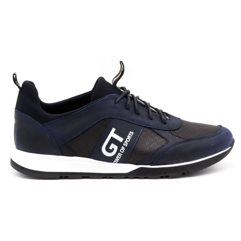 Polbut Calzado casual deportivo hombre piel 2111PLB, azul marino