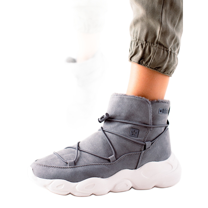 Botas de nieve para mujer Big Star II274264 gris
