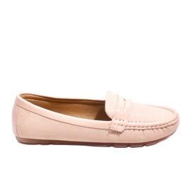 Mocasines rosas con hebilla FM2958-3 rosado