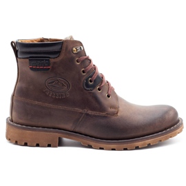 Mario Pala Botas de invierno 754 marrón oscuro