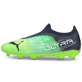 Botas de fútbol Puma Ultra 3.3 Fg Ag Jr 106529 03 multicolor verde