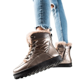 W. Potocki Botas de nieve Warm Potocki marrón