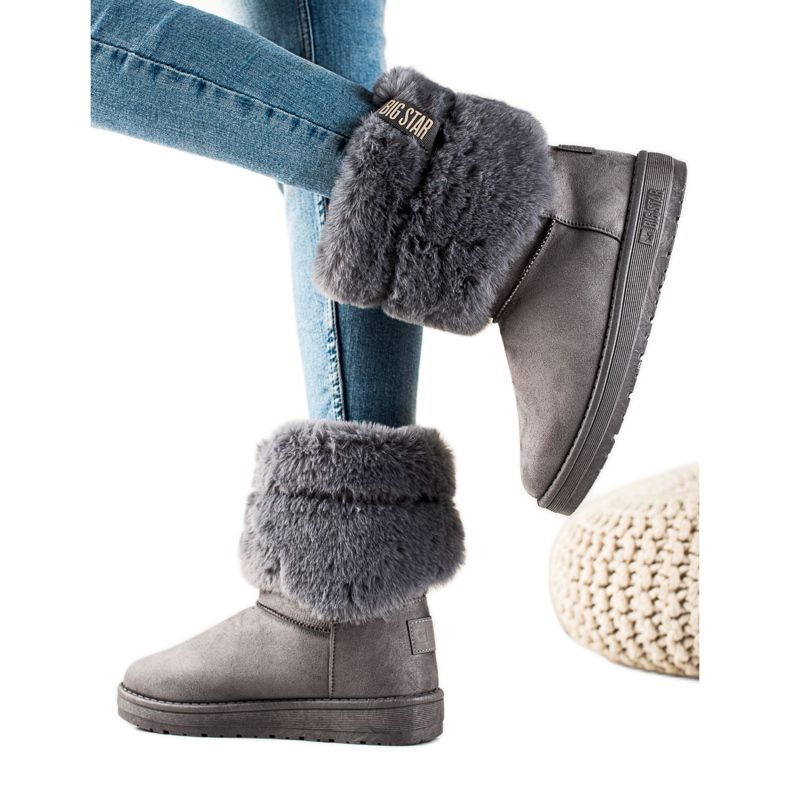 Botas de nieve para mujer Big Star II274128 gris
