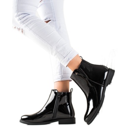 J. Star Botas bajas elegantes negro