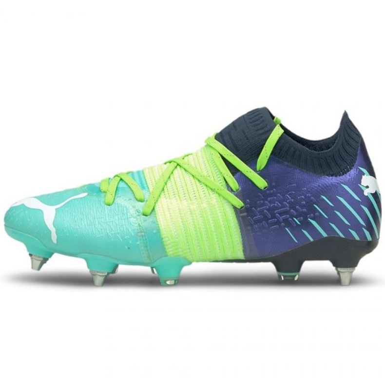 Botas de fútbol Puma Future Z 1.2 MxSG M 106479 03 azul marino, multicolor azules y azul marino Botas de fútbol Puma Future Z 1.2 MxSG M 106479 03 azul marino, multicolor azules y azul marino
