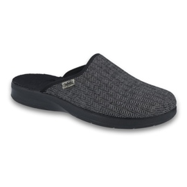 Zapatos befado hombre pu 548M024 negro gris