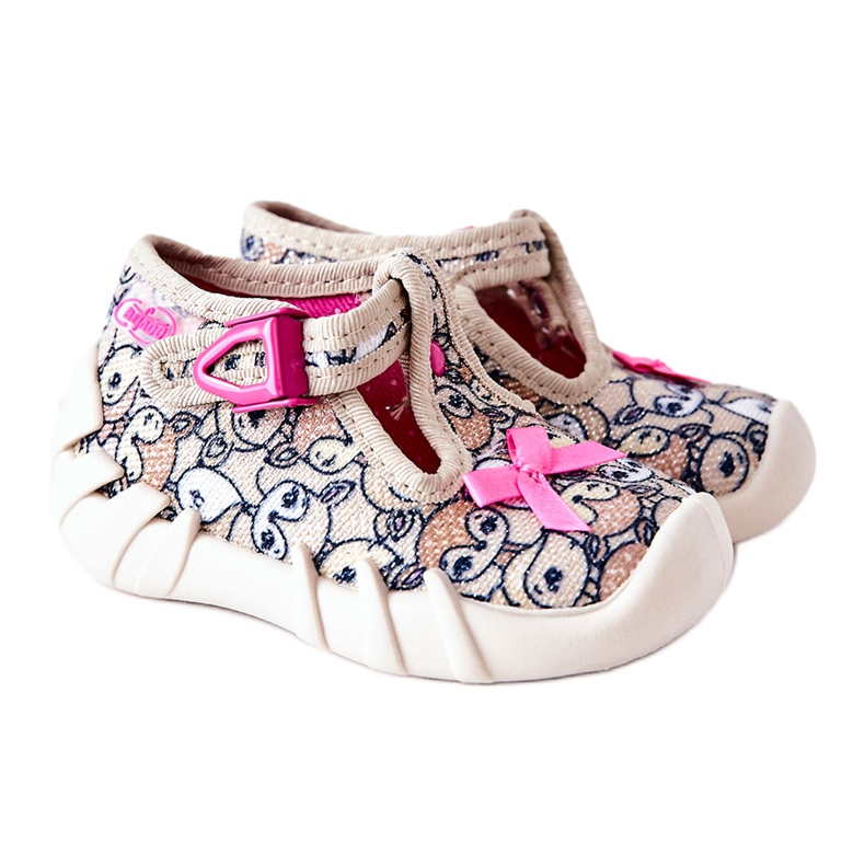 BEFADO S.A. Zapatillas Inblu Corzo Con Lazo 110P437 Beige marrón