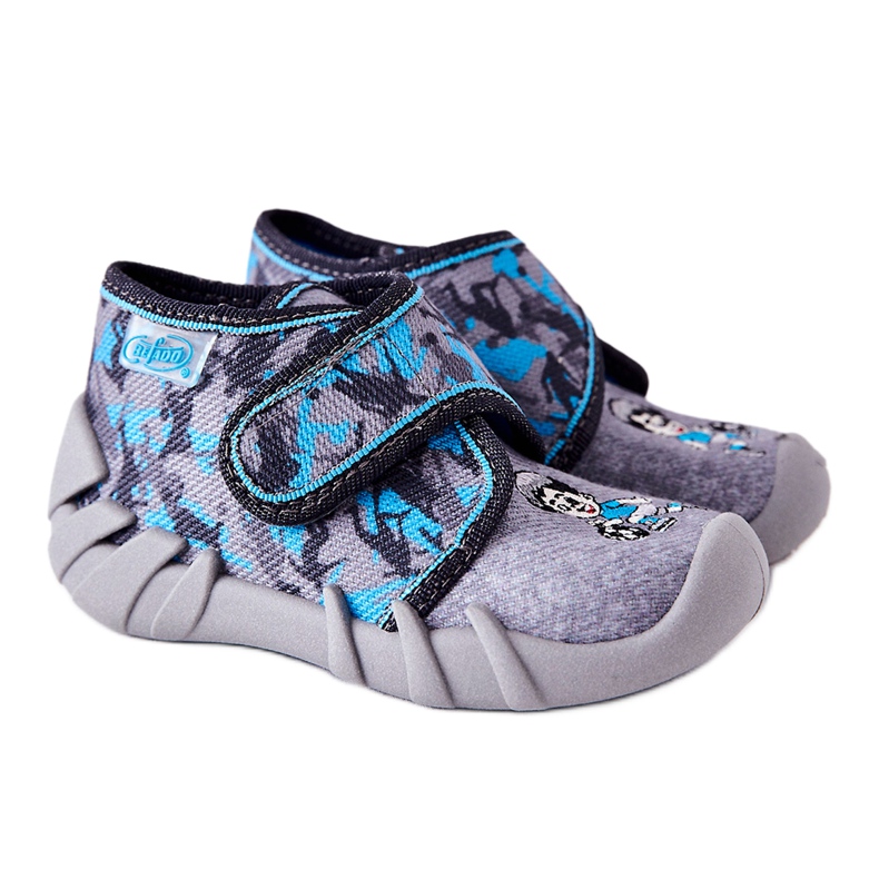 BEFADO S.A. Zapatillas Inblu 523P014 Gris-Azul
