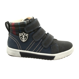 Zapatillas deportivas con aislamiento de piel American Club GC24 / 21 Azul Marino