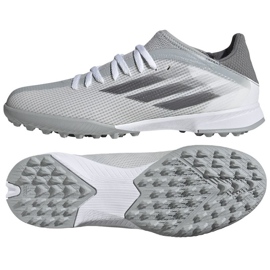 Botas de fútbol adidas X Speedflow.3 Tf Jr FY3322 gris tonos de gris