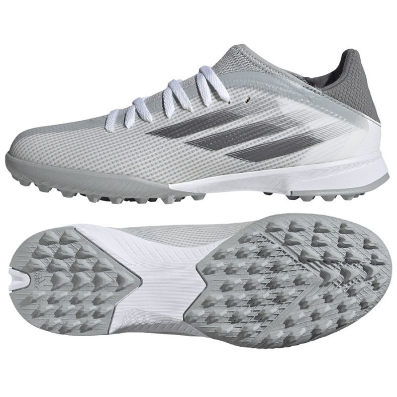 Botas de fútbol adidas X Speedflow.3 Tf Jr FY3322 gris sombras de grey Botas de fútbol adidas X Speedflow.3 Tf Jr FY3322 gris sombras de grey