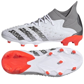 Botas de fútbol adidas Predator Freak.1 Fg Jr FY6260 multicolor blanco