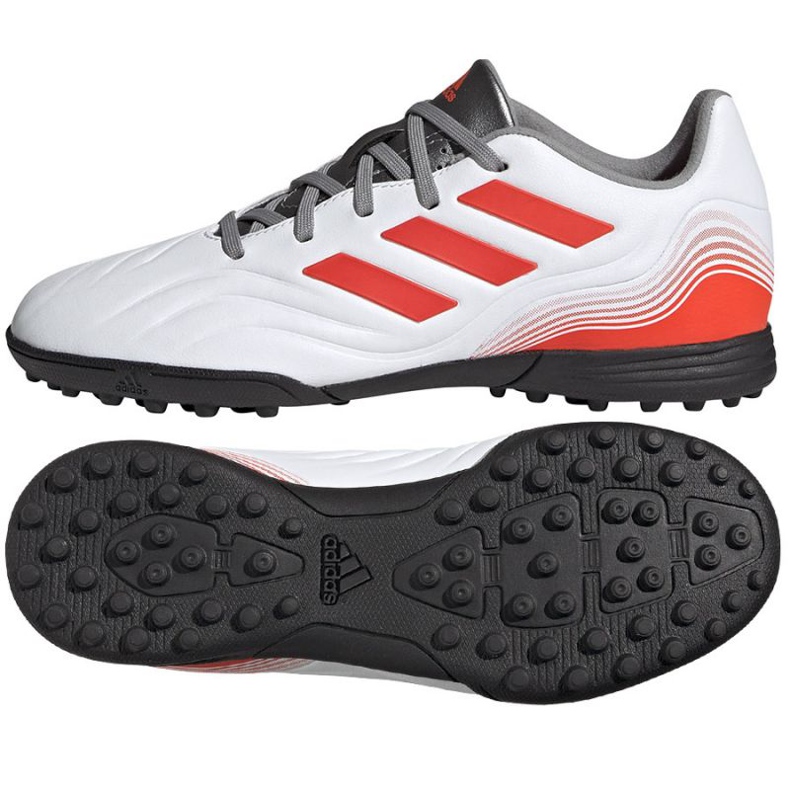 Botas de fútbol adidas Copa Sense.3 Tf Jr FY6163 multicolor blanco