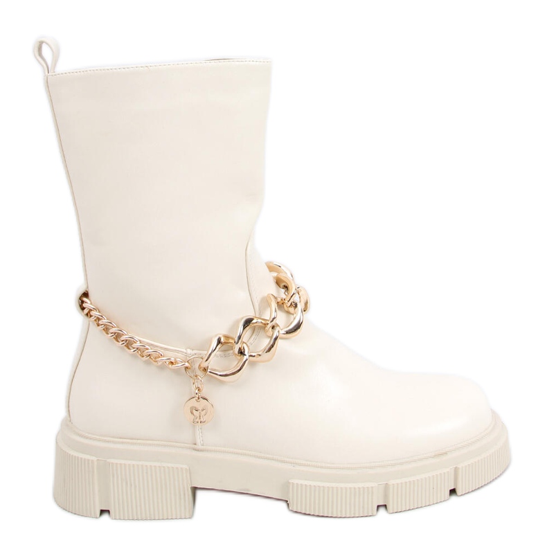 Botas con cadena desmontable Lome Beige