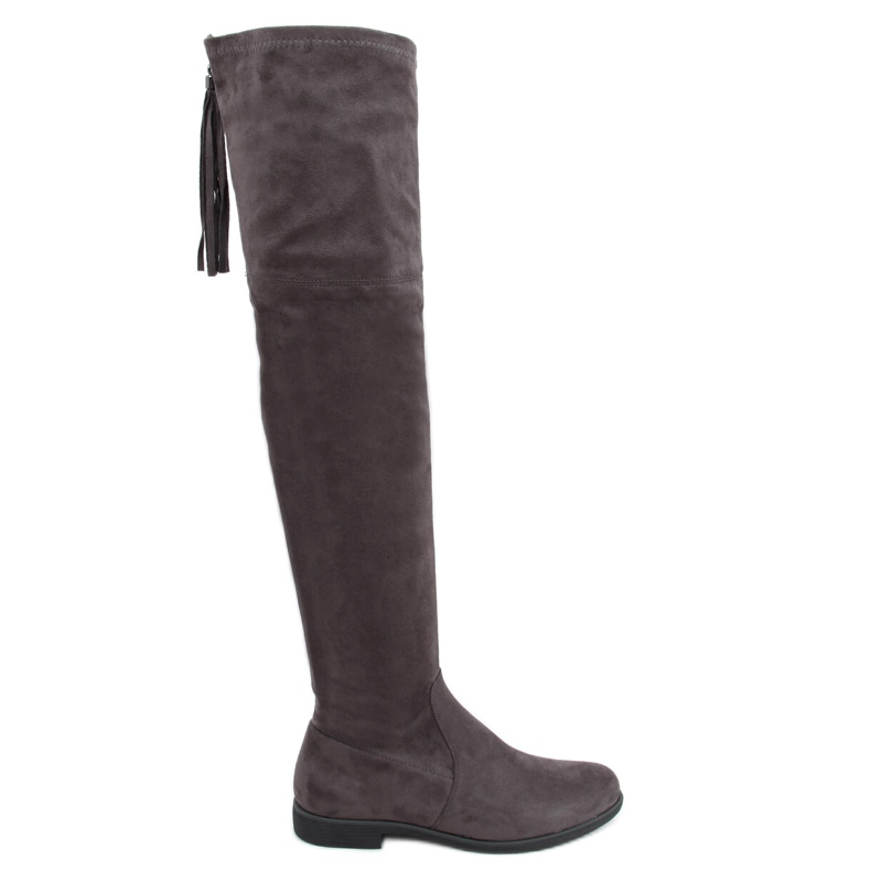 Botas por encima de la rodilla Toum Grey gris