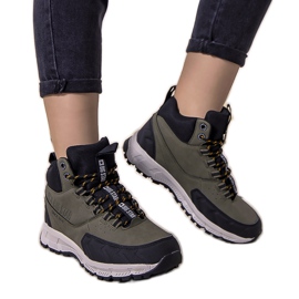 Zapatos de trekking verdes Big Star Ivanna negro Zapatos de trekking verdes Big Star Ivanna negro