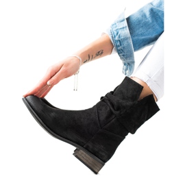 Evento Botas vaqueras de ante negro