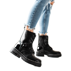 TRENDI Trabajadores negros con una hebilla TRENDI Trabajadores negros con una hebilla