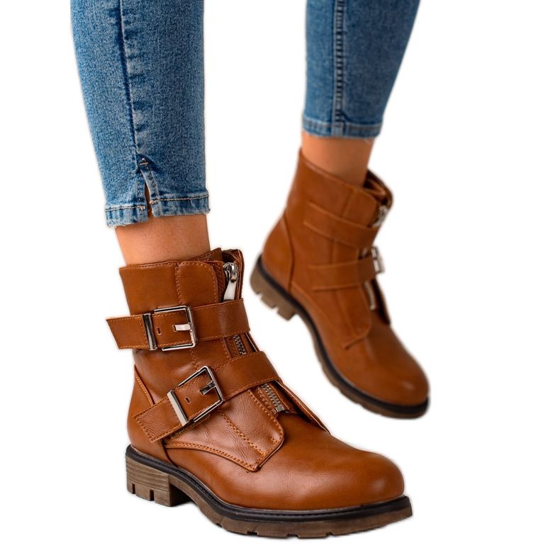 Kayla Trabajadores ocasionales marrones marrón