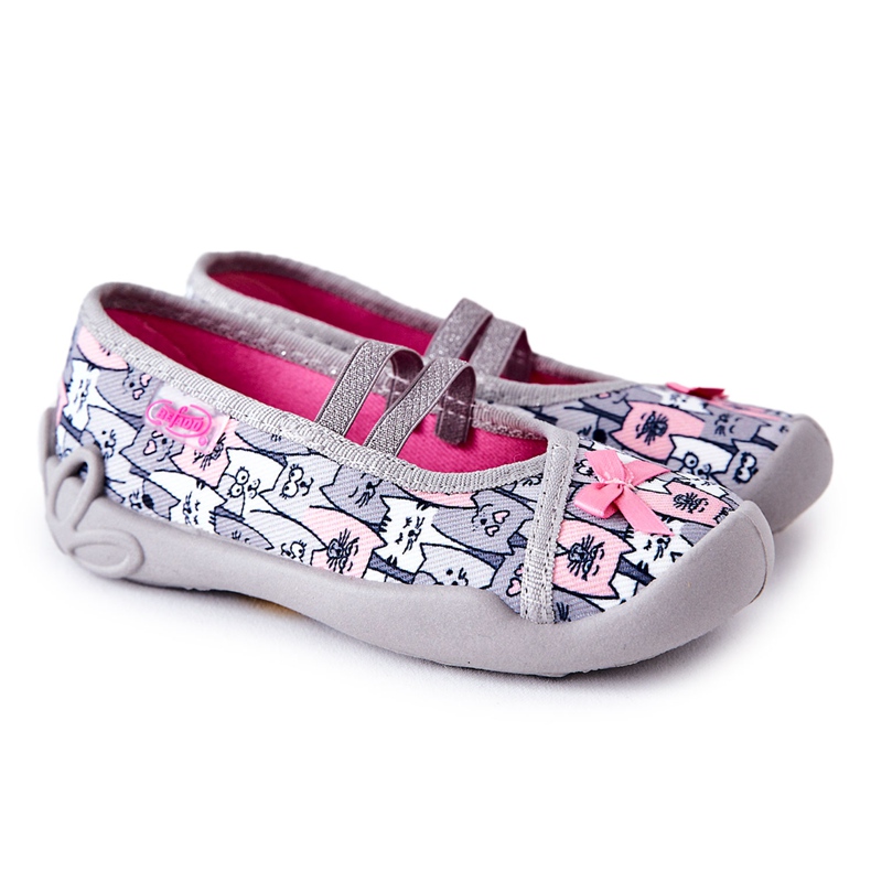 BEFADO S.A. Zapatillas de Bailarina Befado Cats 116X297 Gris