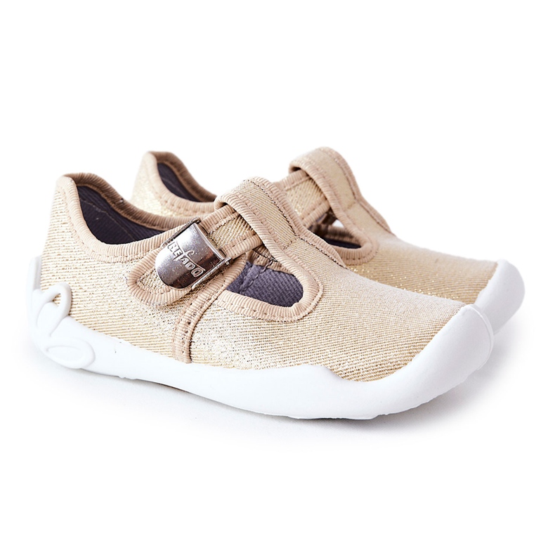 BEFADO S.A. Pantuflas Bailarina Befado Shiny 115X003 Dorado