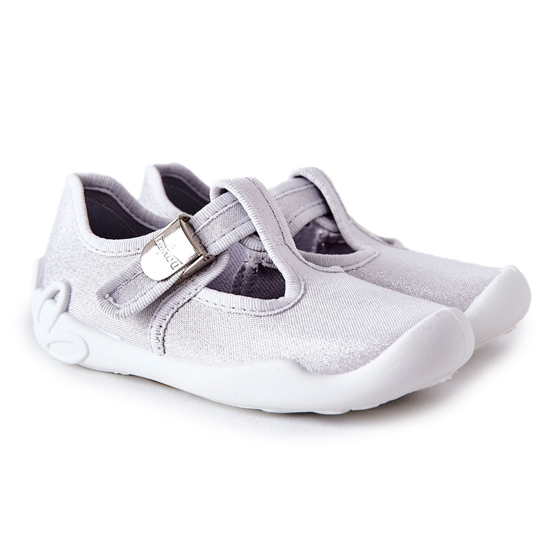 BEFADO S.A. Zapatilla Bailarina Befado Shiny 115X001 Plata