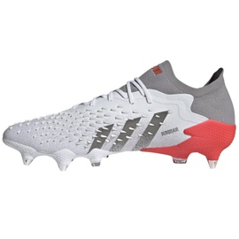 Botas de fútbol adidas Predator Freak.1 L Sg M FY6268 blanco blanco