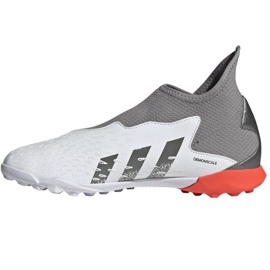 Botas de fútbol adidas Predator Freak.3 Ll Tf Jr FY7868 blanco blanco