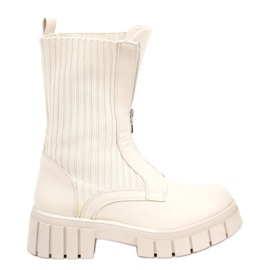 Trabajadores superiores suéter Jose Beige Trabajadores superiores suéter Jose Beige