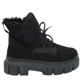 Botas de nieve con aislamiento Arbor Black negro