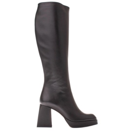 Marco Shoes Botas Patrizia elegantes en la plataforma negro