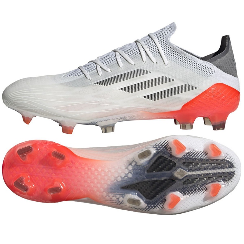Botas de fútbol adidas X Speedflow.1 Fg M FY6869 rojo, blanco, gris blanco Botas de fútbol adidas X Speedflow.1 Fg M FY6869 rojo, blanco, gris blanco