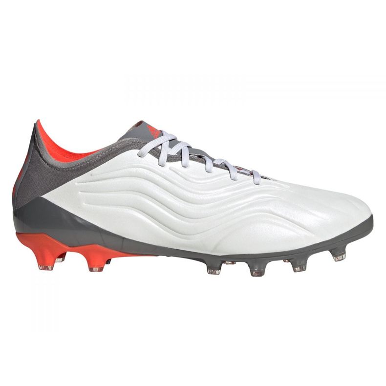 Botas de fútbol adidas Copa Sense.1 Ag M FY6207 gris blanco blanco Botas de fútbol adidas Copa Sense.1 Ag M FY6207 gris blanco blanco