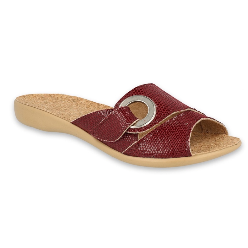 Zapatos de mujer befado pu 265D021 marrón rojo Zapatos de mujer befado pu 265D021 marrón rojo