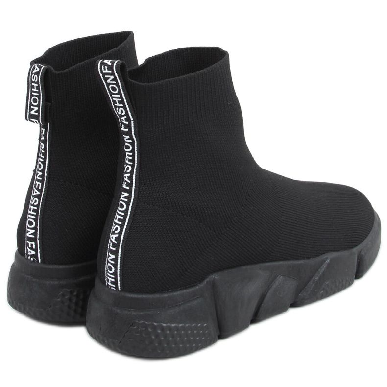 Zapatilla calcetín Cento Black negro