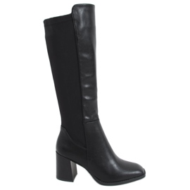 Botas de tacón de Ramona Black negro
