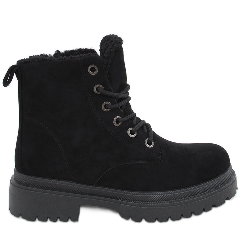 Botas con cordones Visko Black negro