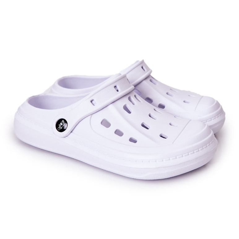BEFADO S.A. Pantuflas Hombre Kroks Befado 154M001 Blanco